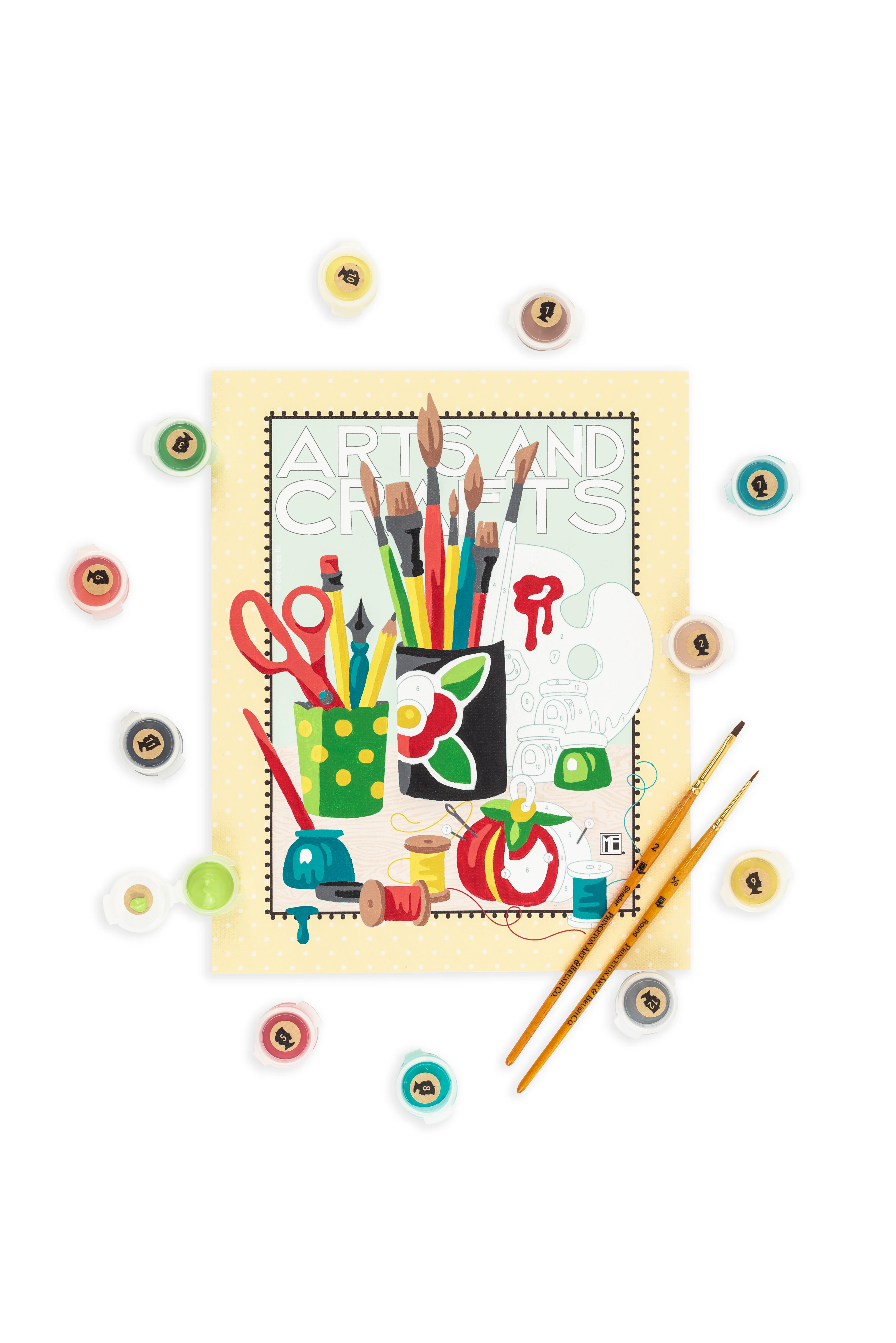 Mary's Craft Table Paint-by-Number Kit - Image 3