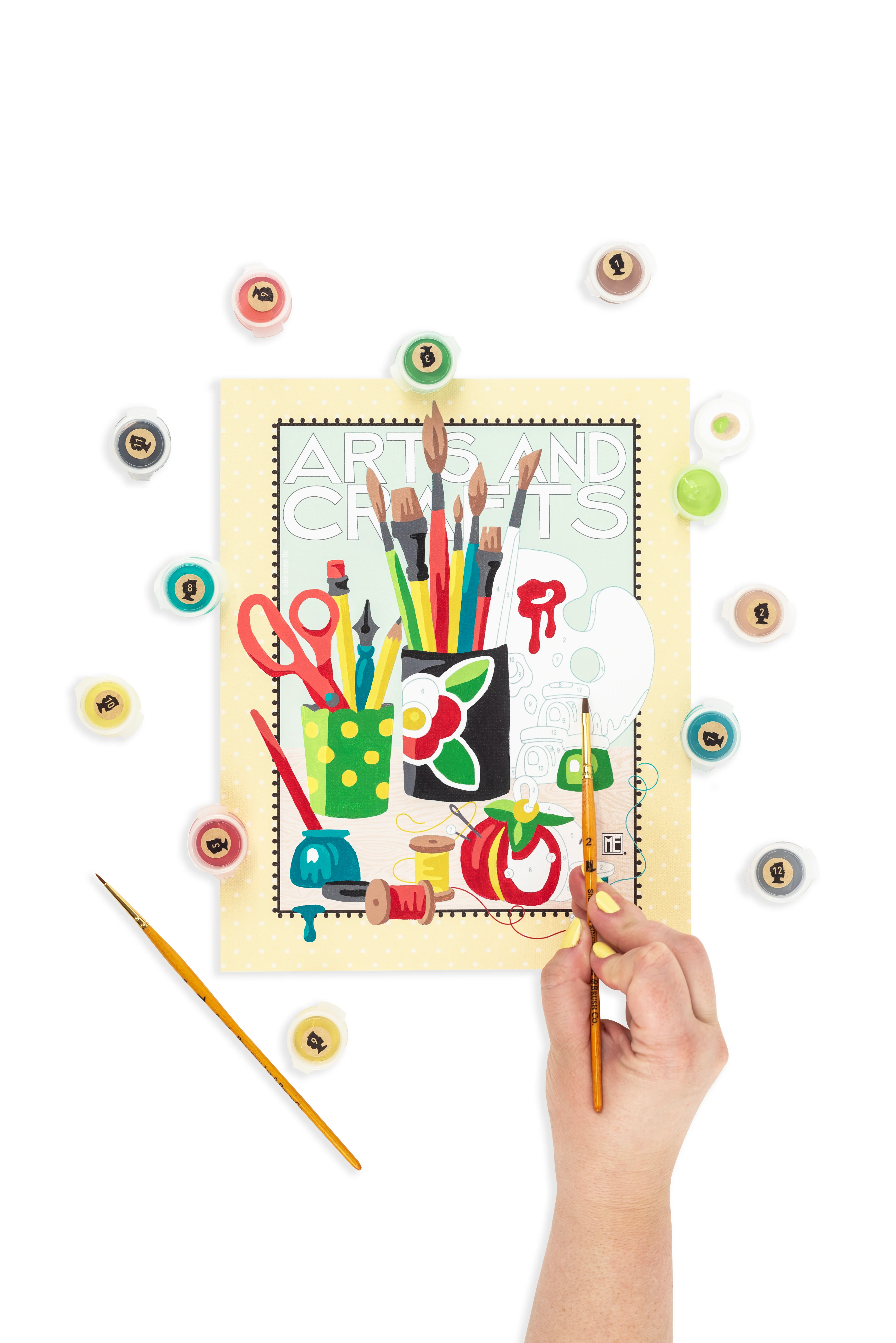 Mary's Craft Table Paint-by-Number Kit - Image 5