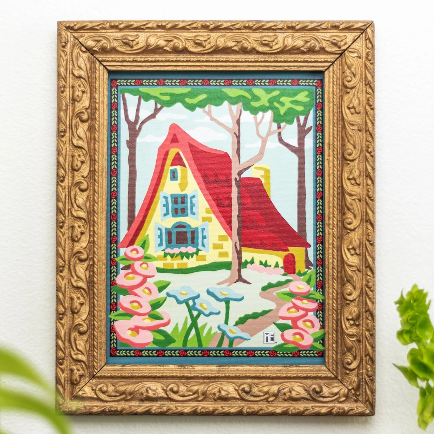 Breit Cottage Paint-by-Number Kit - Image 3
