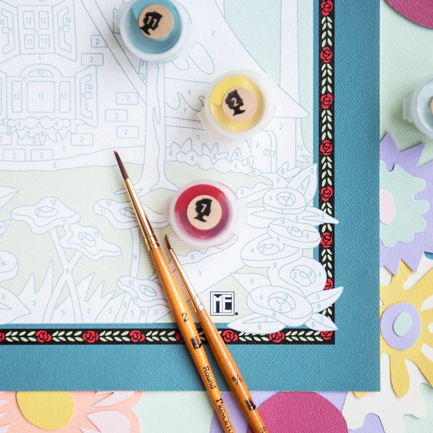 Breit Cottage Paint-by-Number Kit - Image 5