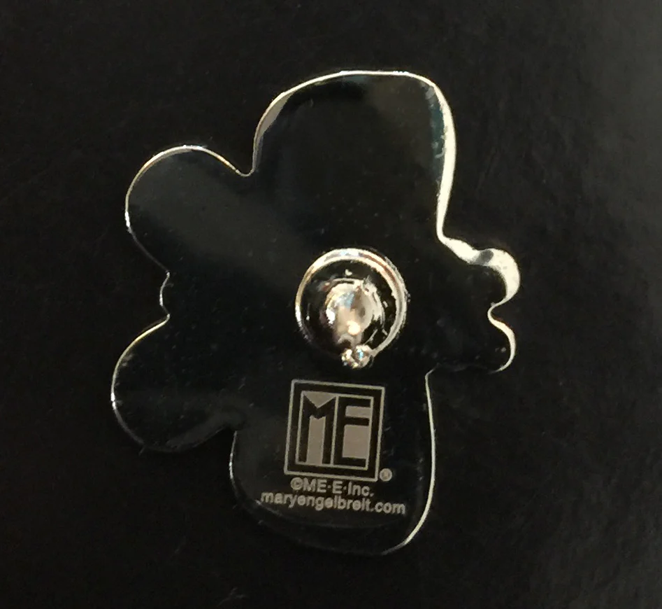 Butterfly Mini Enamel Art Pin - Image 3