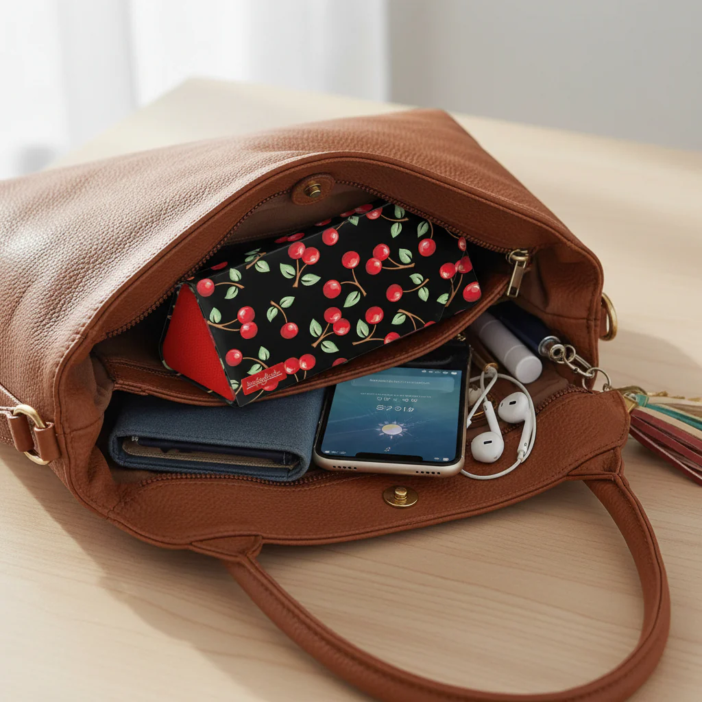Cherries Eyeglass Case - Image 3