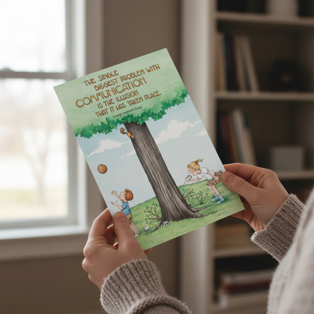 Communication Greeting Card - Image 3
