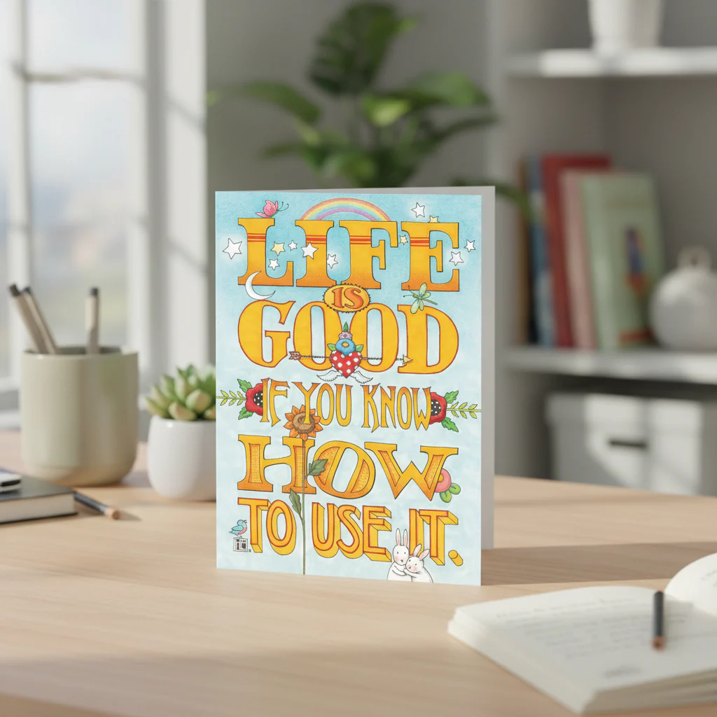 Life Is Good Greeting Card - Image 3