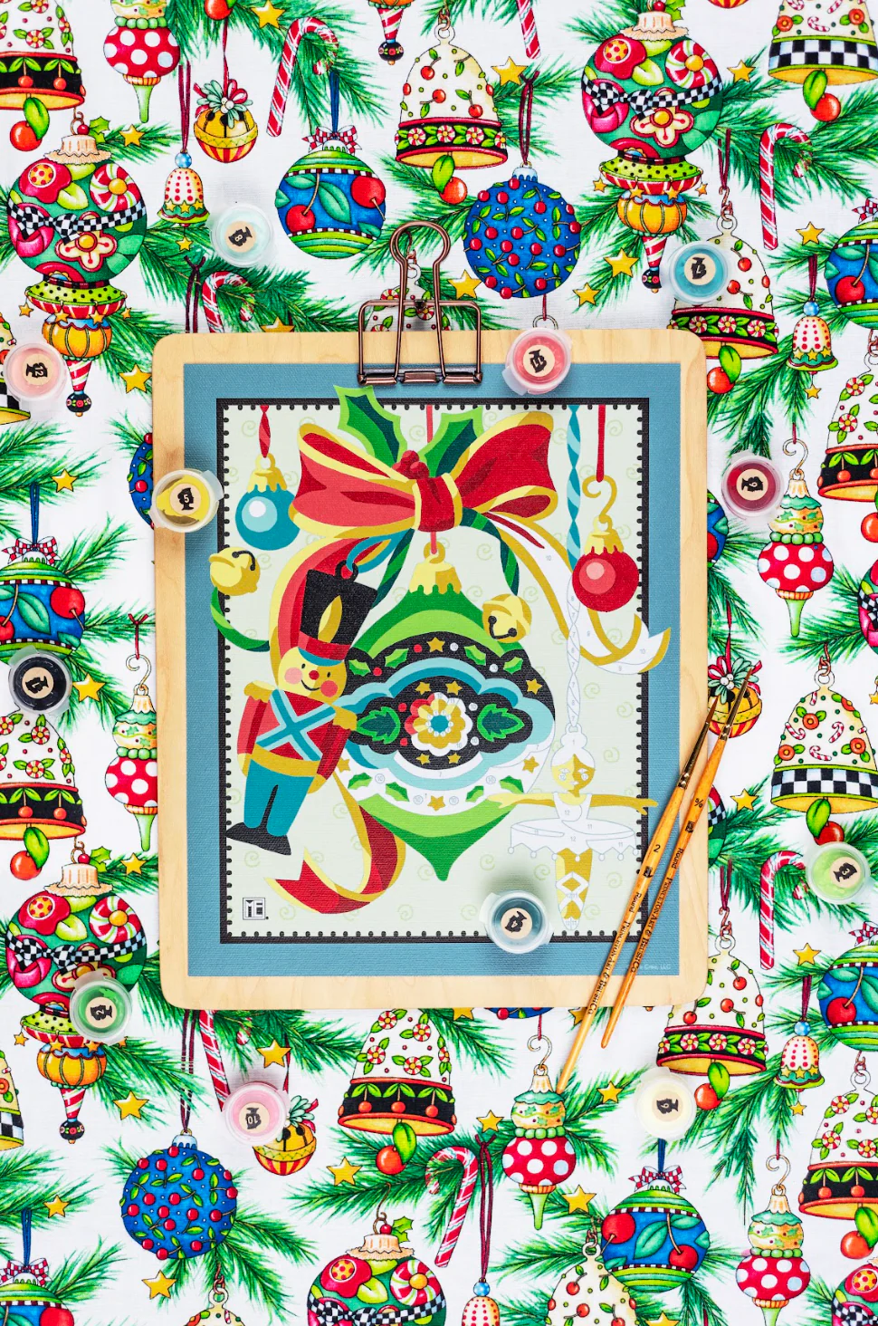 Very Mary Christmas Paint-by-Number Kit - Image 3