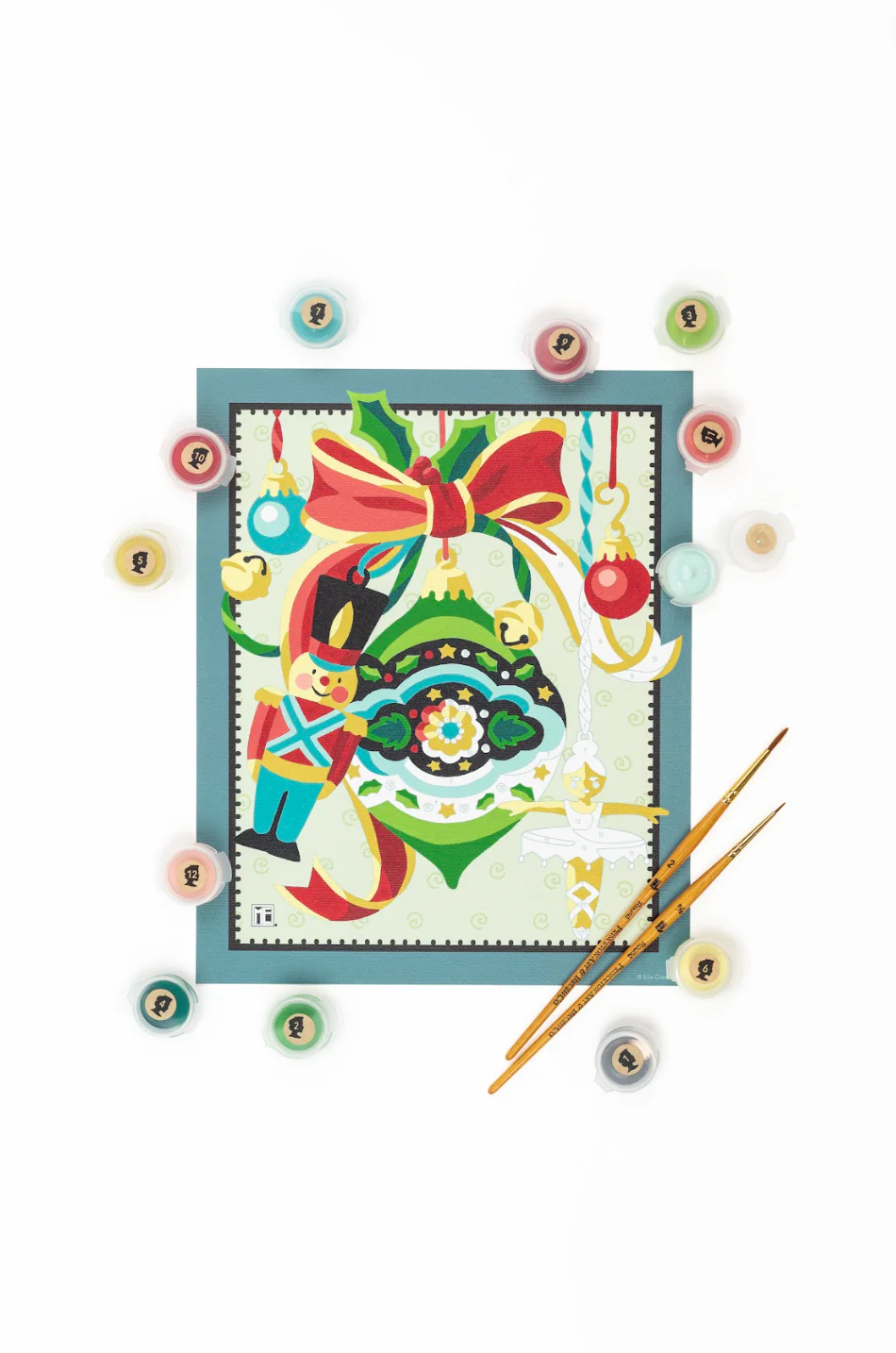 Very Mary Christmas Paint-by-Number Kit - Image 5